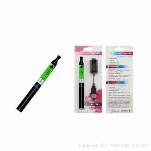 New Offer E-cigarette Starter Kit eGo T2 BP, 1,100mAh Battery Capacity, Comes in Blister Packaging